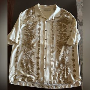 Tommy Bahama Silk Hawaiian Button Down Short Sleeve XL